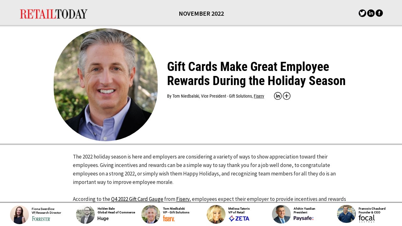 Gift Cards The Preferred Employee Reward Holiday Season 2022